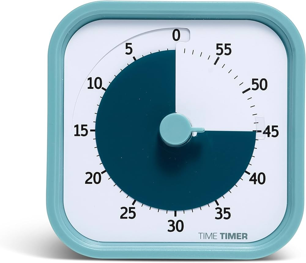 TIME TIMER Home MOD - 60 Minute Kids Visual Timer Home Edition - for Homeschool Supplies Study To... | Amazon (US)