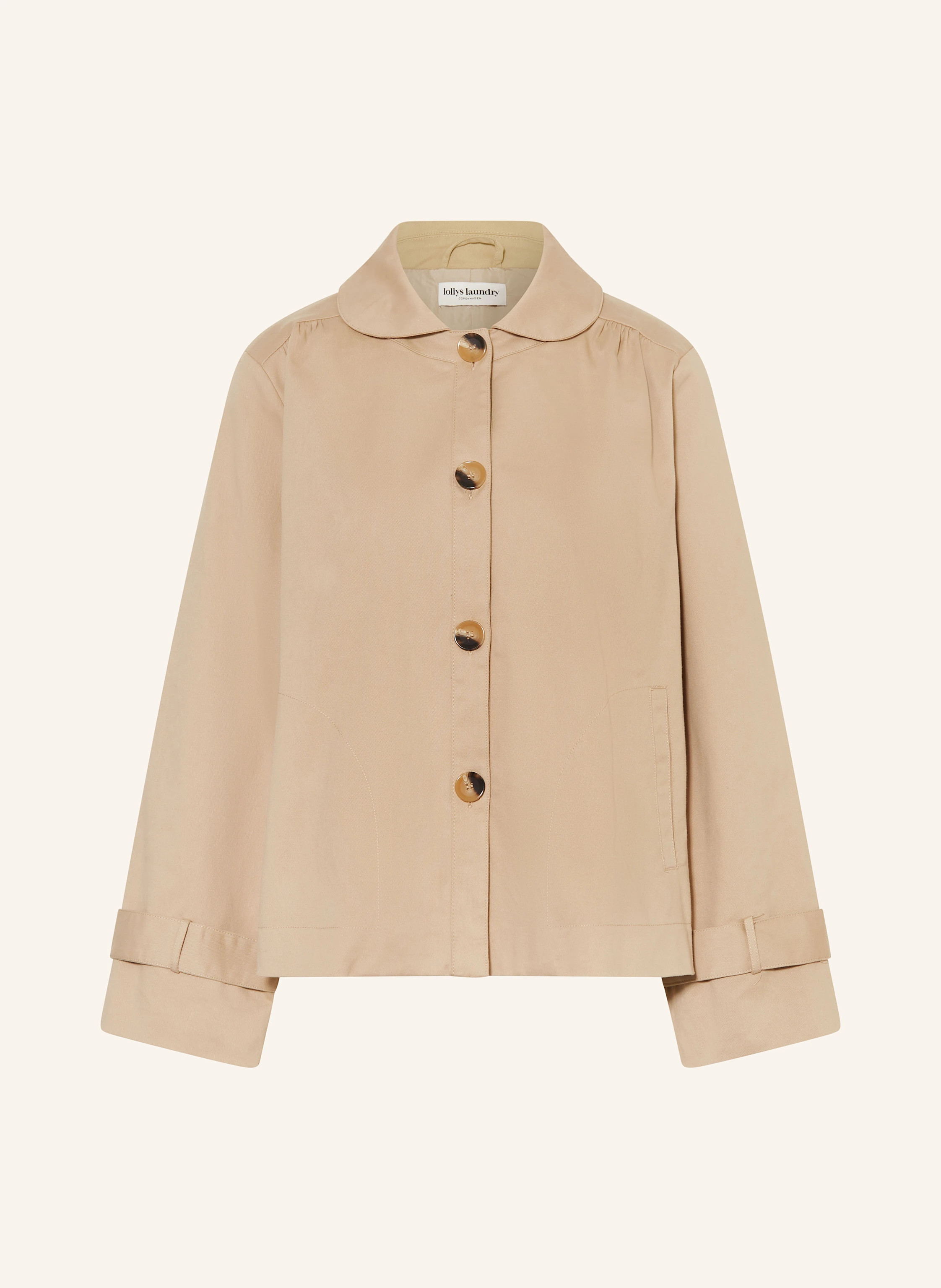 lollys laundry Overjacket VIOLALL in beige | Breuninger (DACH)