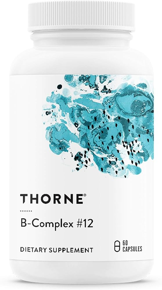 THORNE B-Complex #12 - Vitamin B Complex with Active B12 and Folate - 60 Capsules | Amazon (US)