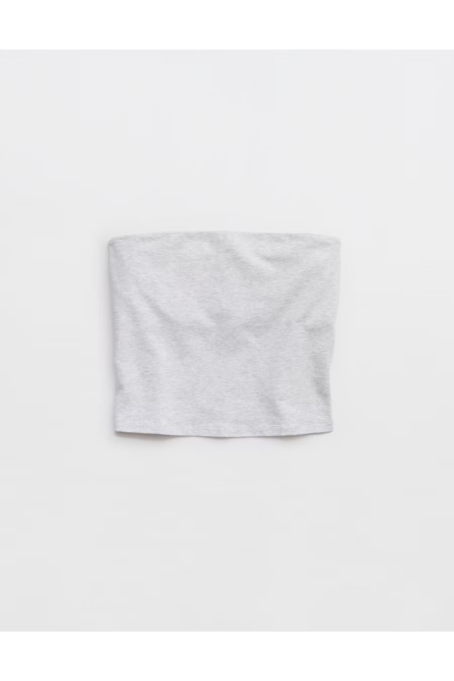OFFLINE By Aerie OG Cotton Tube Top Women's Light Heather Gray XXS | American Eagle Outfitters (US & CA)