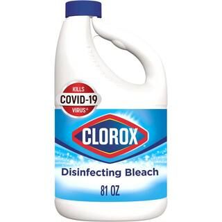 Clorox 81 oz. Concentrated Regular Disinfecting Liquid Bleach Cleaner 4460032263 - The Home Depot | The Home Depot