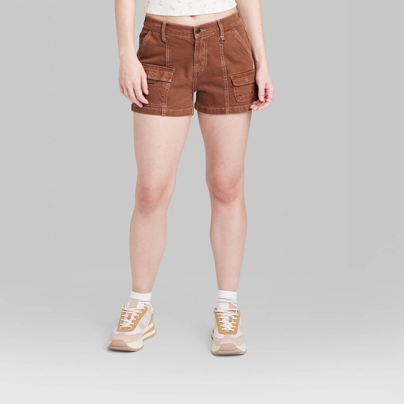 Women's Pull-On Cargo Jean Shorts - Wild Fable™ | Target