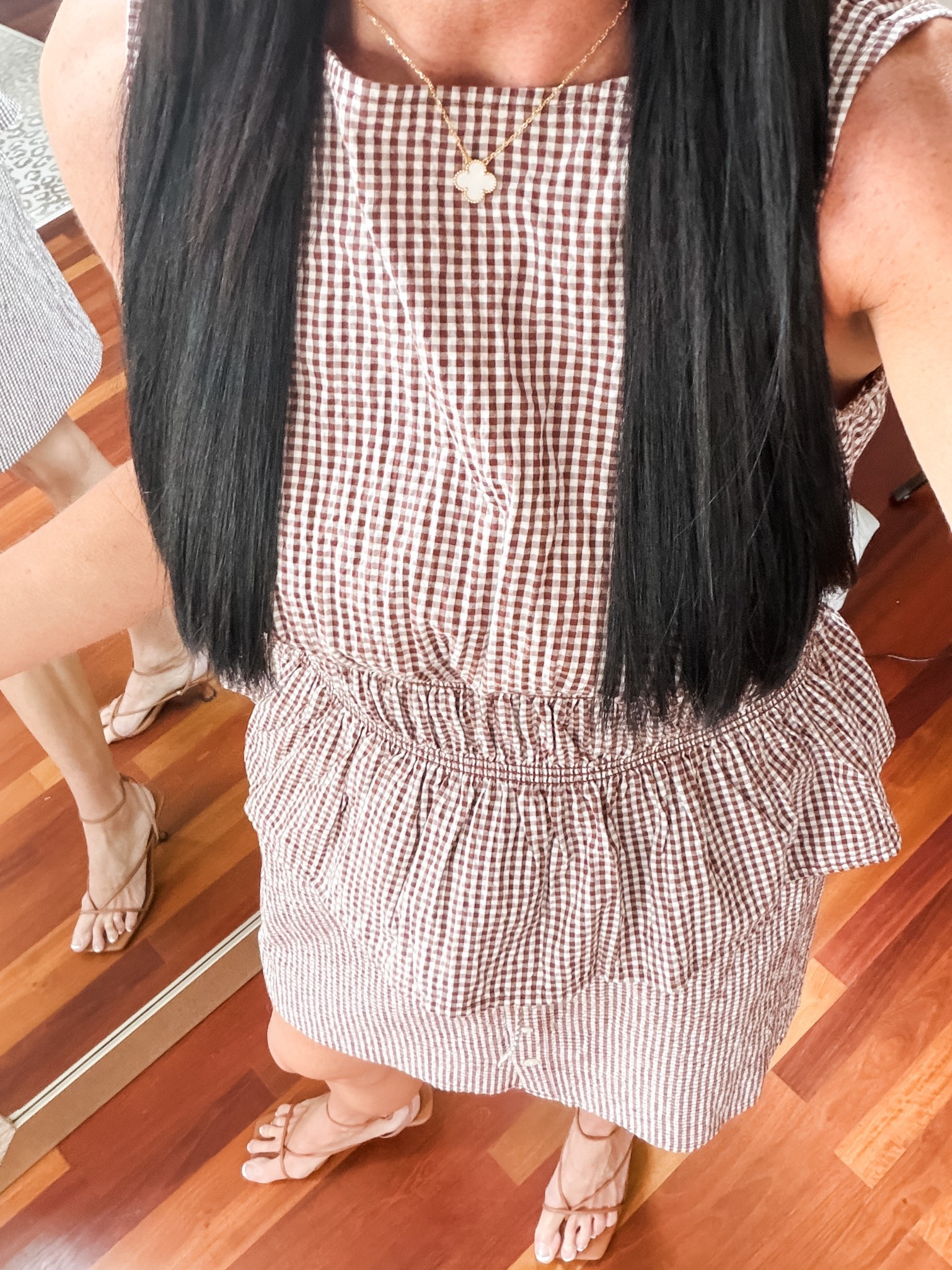 The cutest gingham set for spring 
Xs in both 
@Target 

#LTKSeasonal #LTKSpringSale #LTKootd