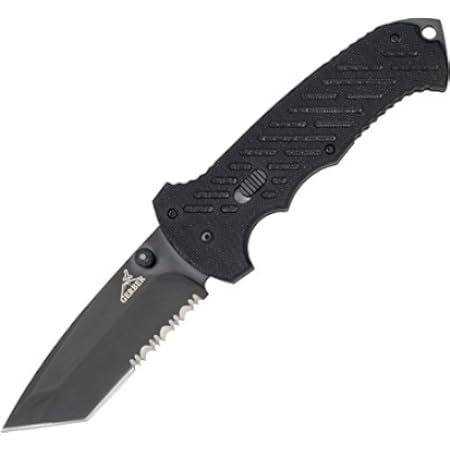 Gerber Hinderer Combat Life Saver Knife,  Serrated Edge [22-01870] | Amazon (US)