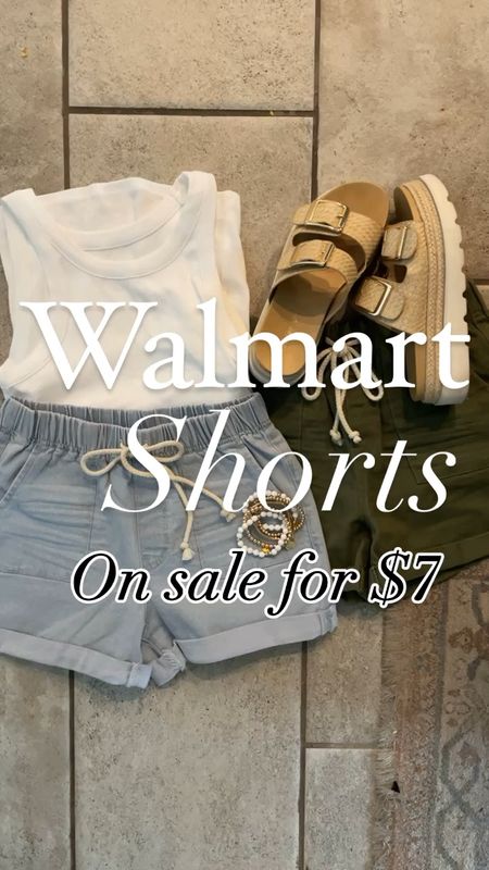 Like and comment “WALMART SHORTS” to have all links sent directly to your messages. I could not believe these shorts! So so good- love the fit, available in 5 colors and on clearance for $7 🤯💕
.
#walmart #walmartfinds #walmartfashion #momstyle #casualstyle #womensstyle #womensshorts 

#LTKStyleTip #LTKFindsUnder50 #LTKSaleAlert