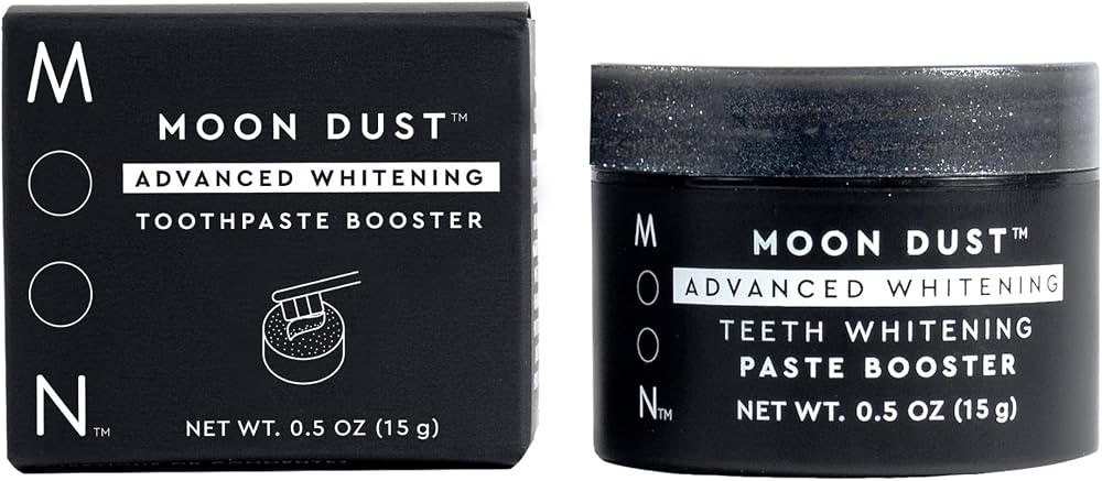 MOON Moon Dust Teeth Whitening Powder - Advanced Teeth Whitening Paste Booster, Tooth Polisher & ... | Amazon (US)