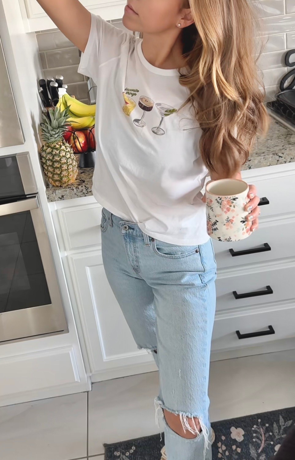 The perfect tee! 😍 This one’s for the girls who love margaritas and espresso martinis! 🍸 Plus it has some embroidered details and the Tajin on the marg was the perfect touch!

#LTKU #LTKFindsUnder50 #LTKStyleTip