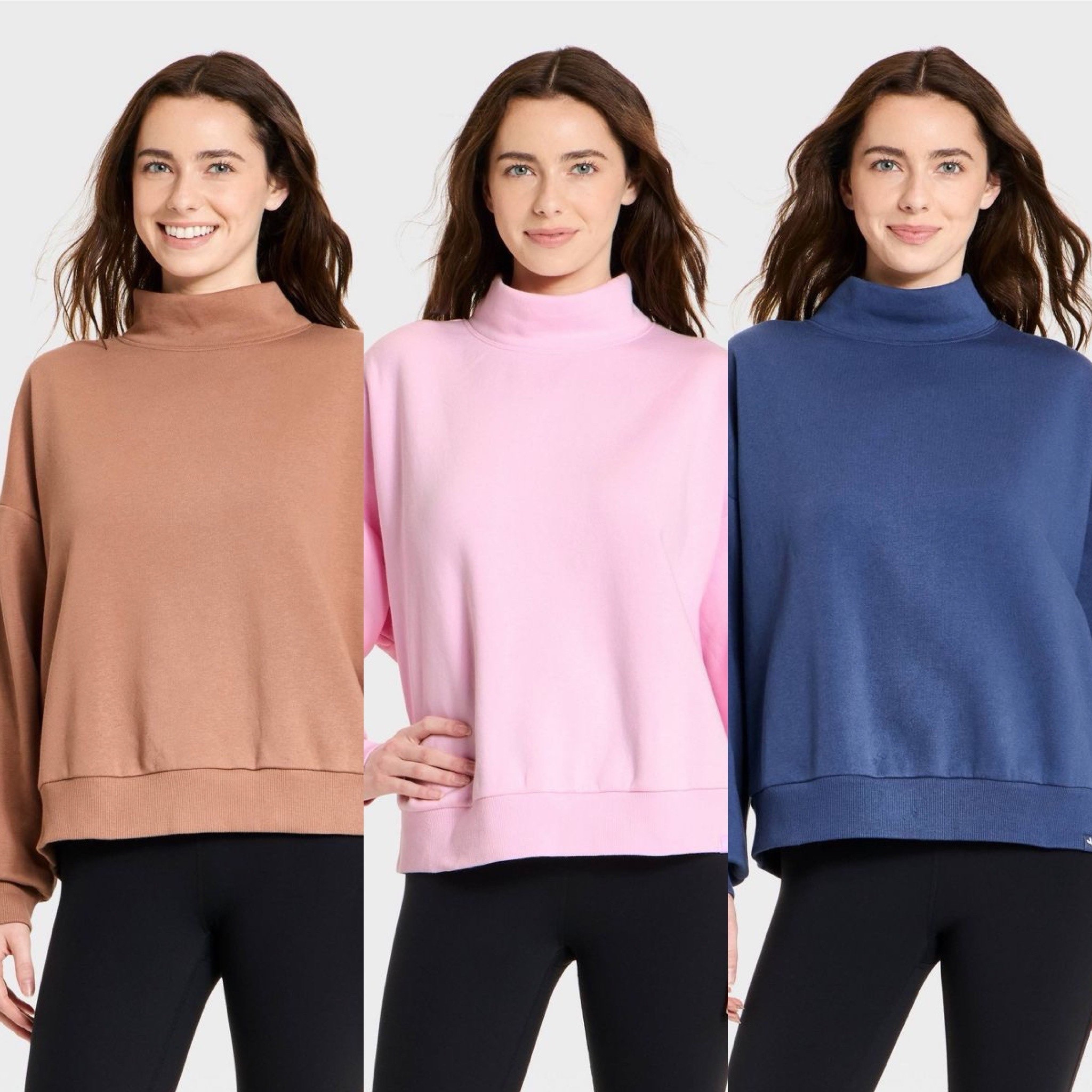 Mockneck love ❤️ 

#LTKPetite #LTKfitnessgoals #LTKootd