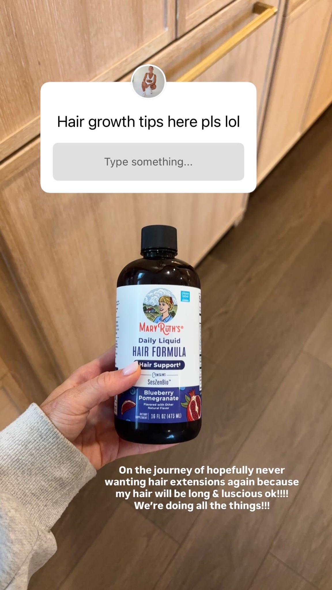 On my hair growth journey, starting with this liquid hair growth vitamin!

#LTKBeauty #LTKselfcare