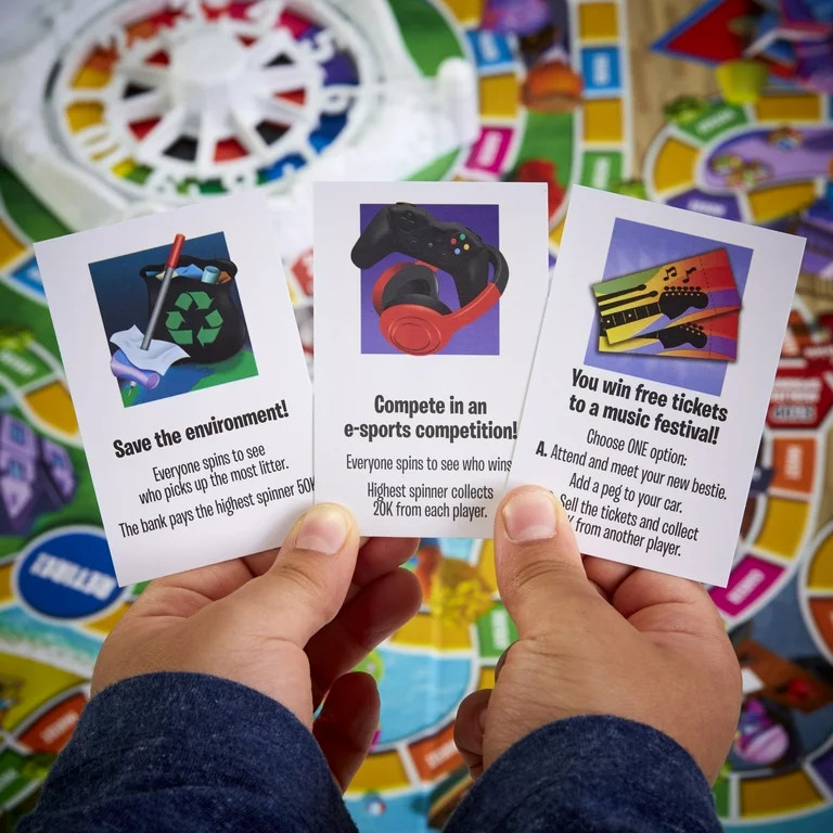 The Game of Life Game, Family Board Game, For Ages 8+, Pegs Come In 6 Colors | Walmart (US)