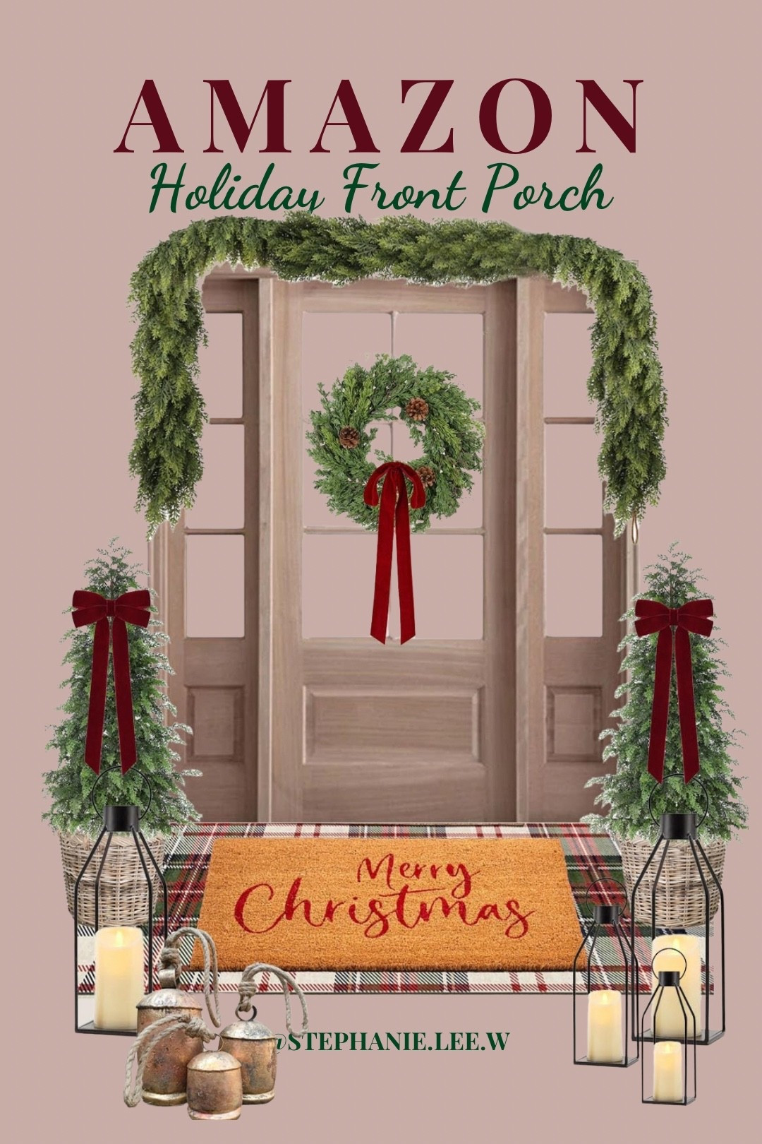 Bring the holiday magic home ✨ These Amazon front porch finds make it easy to create a cozy, festive entryway everyone will love!

#LTKGiftGuide #LTKHoliday #LTKSeasonal