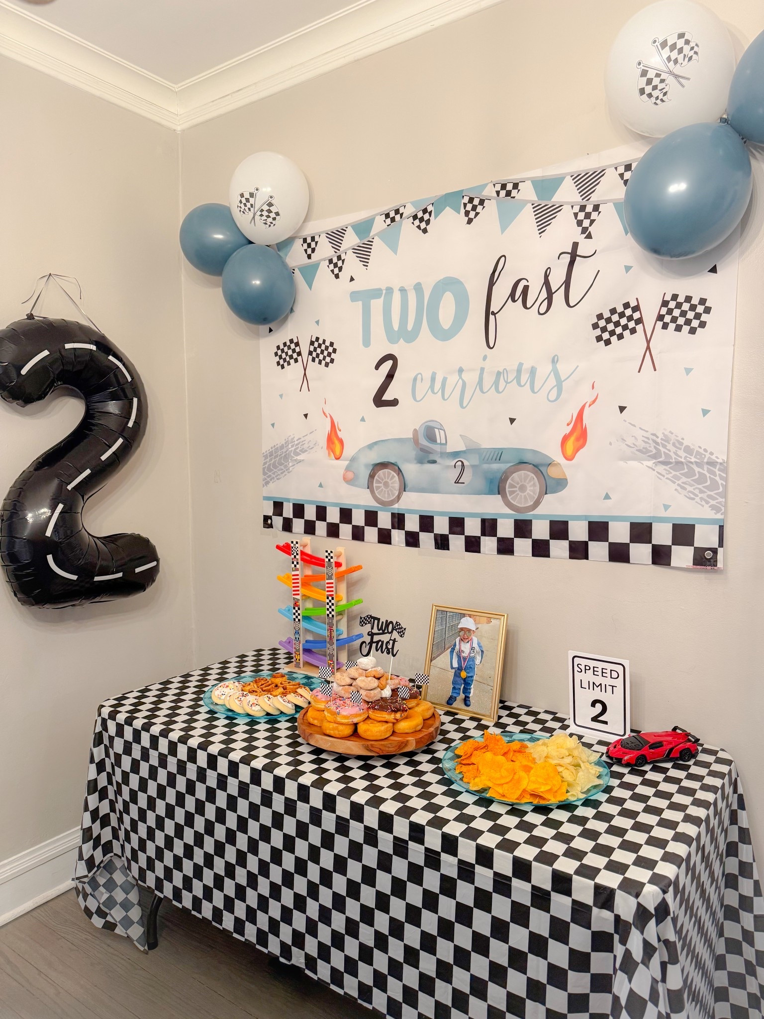 We had so much fun celebrating my son’s second birthday with a race car theme 😊 Little guy was sick with the flu on his actual day, so we pushed back his party a few weeks. But it all worked out, because instead of celebrating him for one day, we celebrated all month long. Singing happy birthday to him puts the biggest smile on his face. I love him two two much. ❤️ 

#ltkbaby #ltkunder100 #ltkunder50 #birthdayparty #secondbirthday #two #2 #birthday #boybirthday #birthdayidea #racecar #car #twofasttwocurious #partydecor #birthdaydecor #amazon #amazonfind #ltkhome #momlife #motherhood


#LTKmomlife #LTKKids #LTKdayinmylife