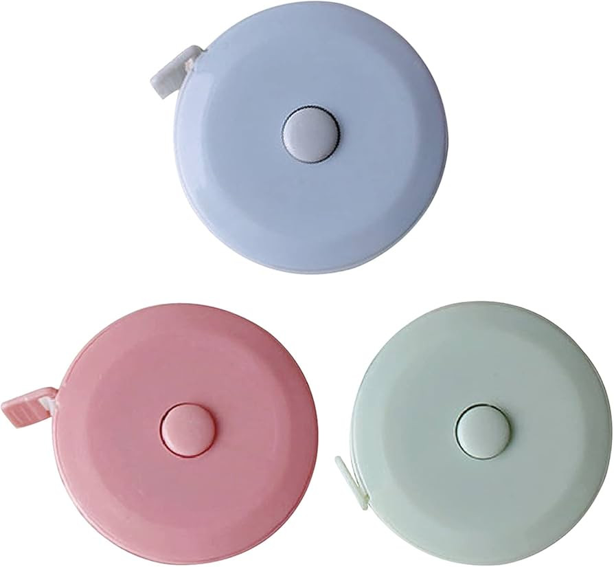 Tape Measure,3 Pack Soft Sewing Tape Measure for Body Measuring, 79 Inchs Mini Measurement Tape,P... | Amazon (US)