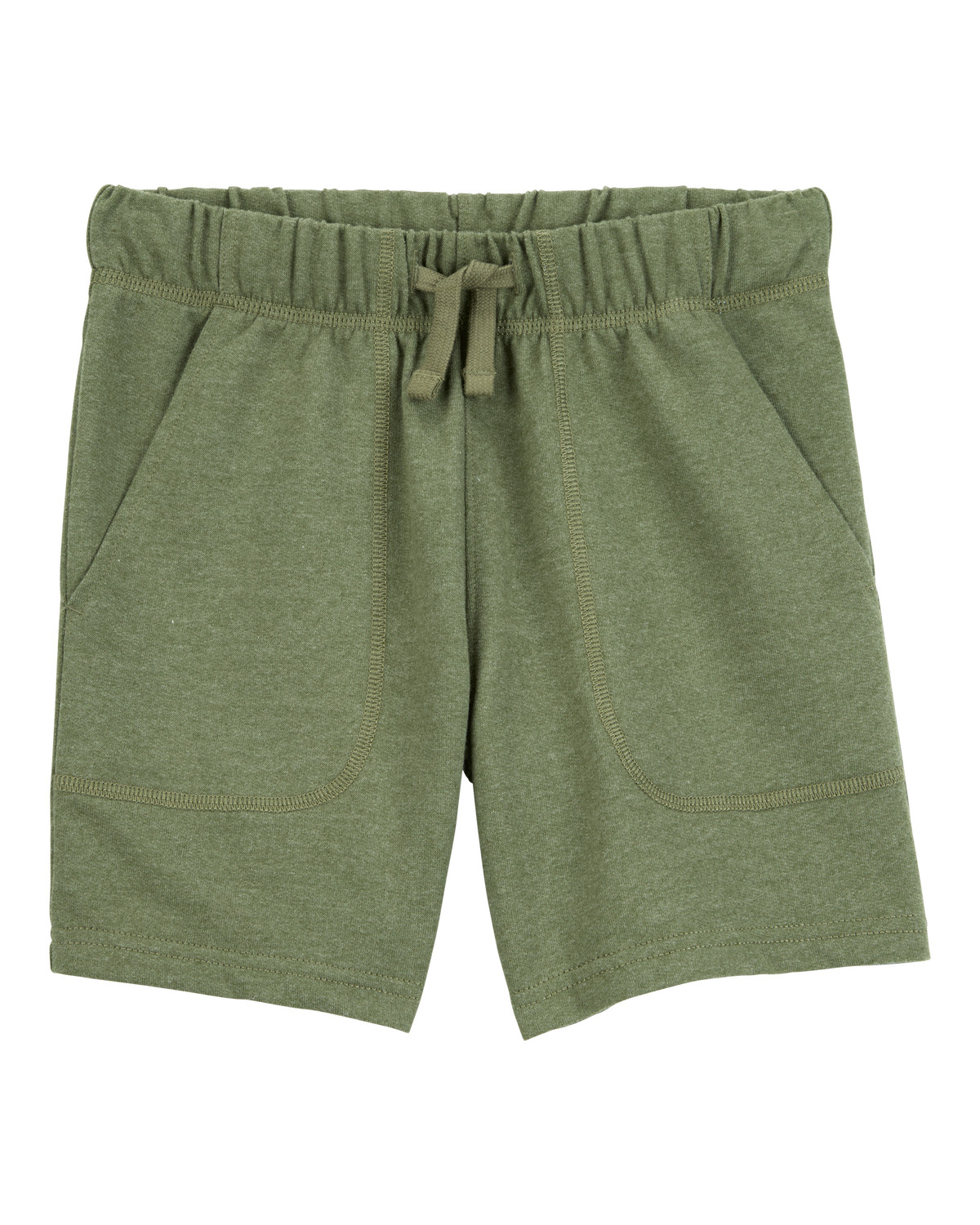 Kid Pull-On French Terry Shorts - Green - Carter's | Carter's | Carter's Inc