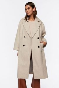 Double-Breasted Duster Coat | Forever 21 (US)
