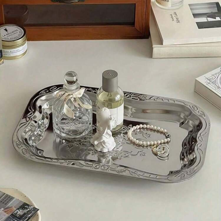 Silver tray  | SHEIN