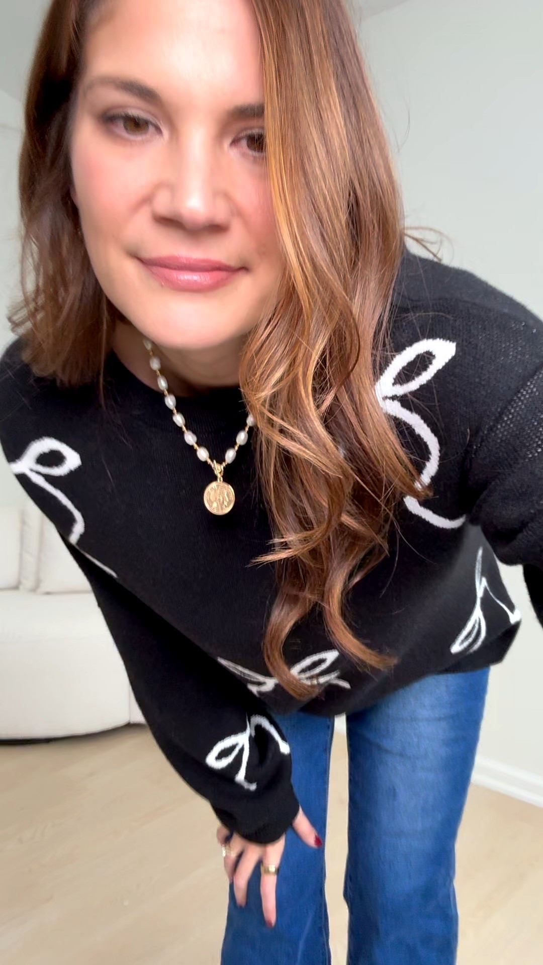 I ended up liking this sweater a lot more than I expected! It’s so cute!! I am wearing a size XL so this fit is a little oversized! 

Sweater, Bow sweater, Holiday finds, Holiday party outfit, Outfit inspo, Tall girl finds, Tall girl jeans, Stang and co

#LTKTall #LTKHoliday #LTKSeasonal