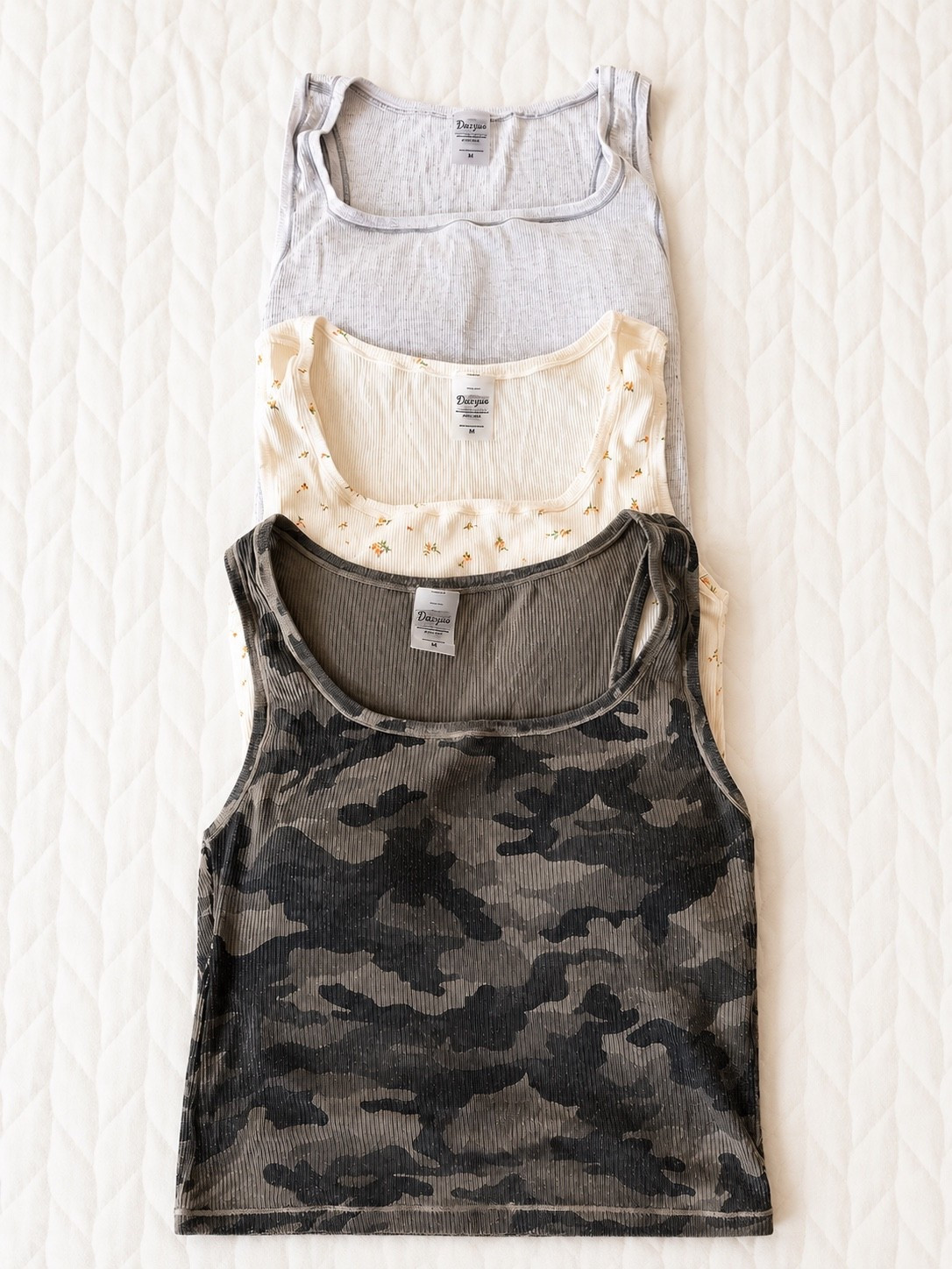 All time favorite tanks from Amazon. Wear these all the time and have built in bra! I can wear small and medium but prefer medium for a looser fit

#LTKgrwm #LTKootd #LTKPetite
