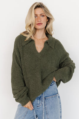Lockwood Sweater | Green | Baltic Born