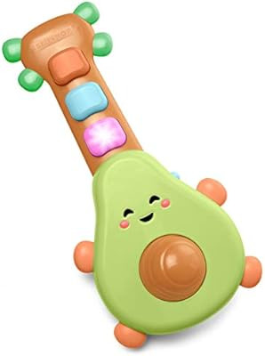 Skip Hop Baby Guitar Developmental Musical Toy, Farmstand Rock-A-Mole Guitar | Amazon (US)