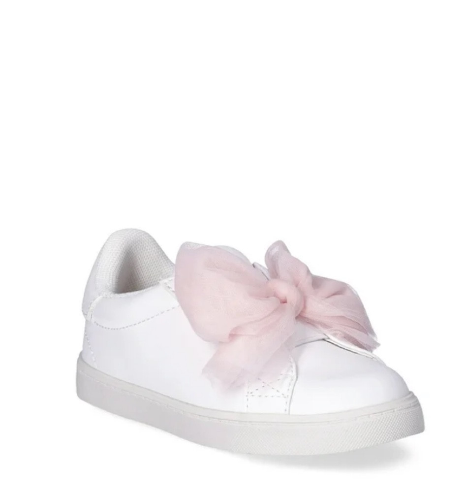 Toddler girl bow sneakers 

#LTKkids #LTKshoecrush #LTKbaby