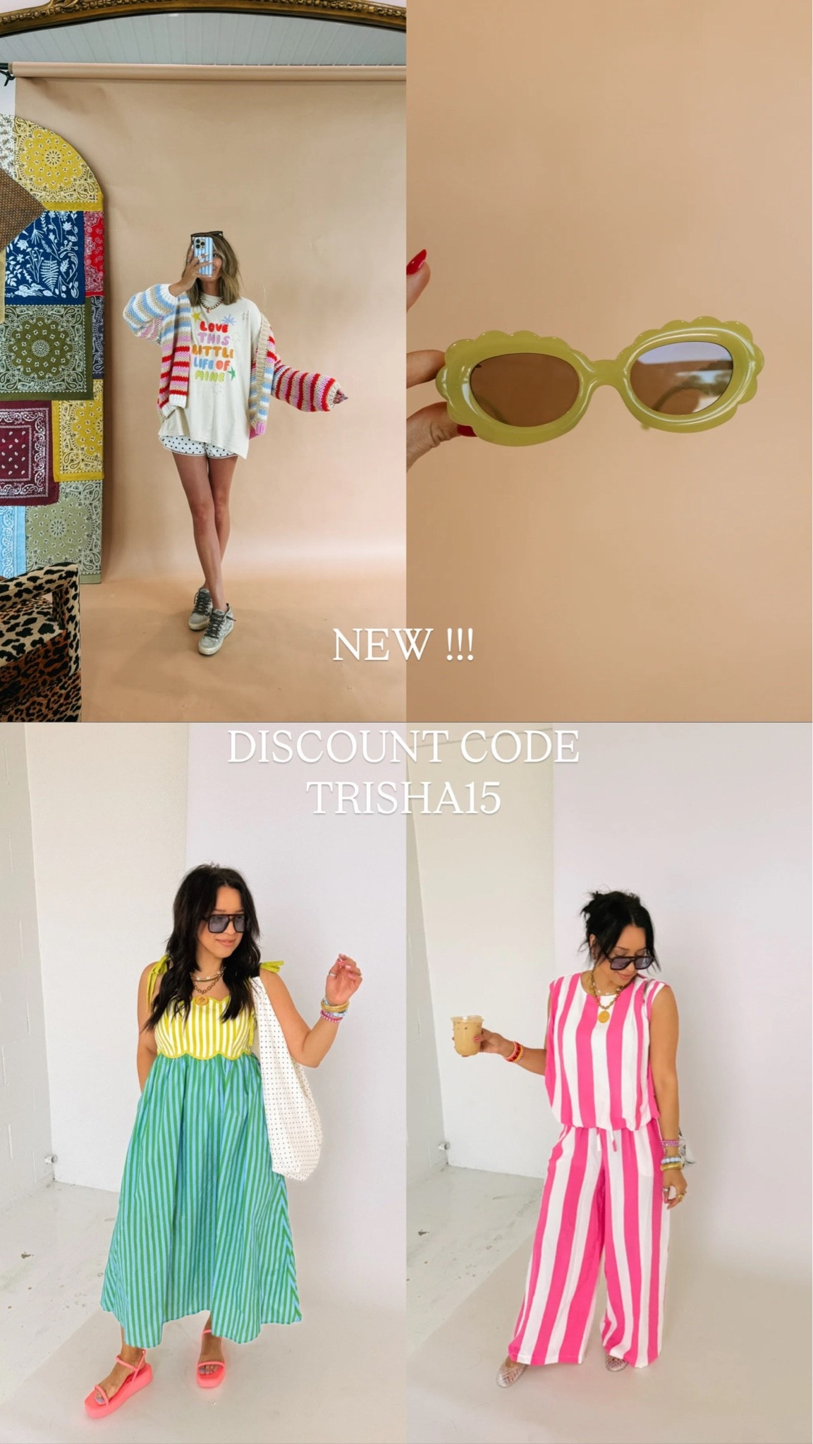 Use code TRISHA15 to save !!!