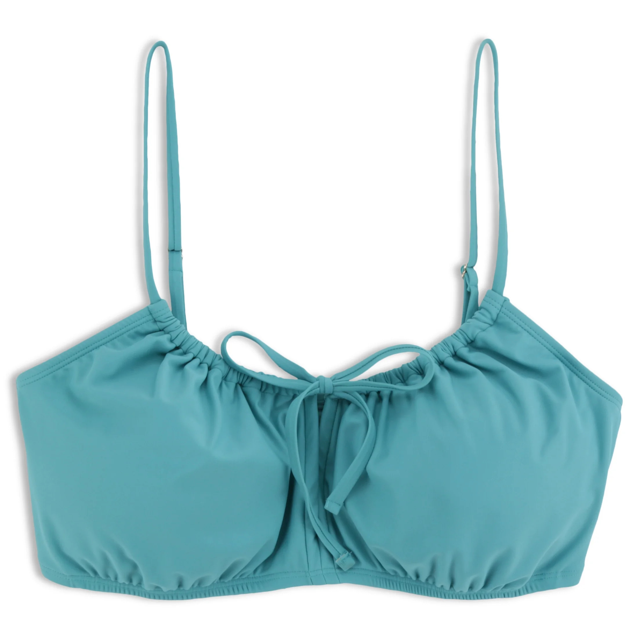 Time And Tru Women's and Women's Plus Solid Keyhole Bikini Swim Top - Walmart.com | Walmart (US)