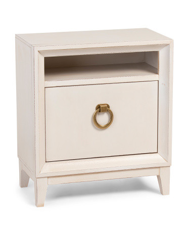 Made In Italy 27in 1 Drawer Nightstand | TJ Maxx