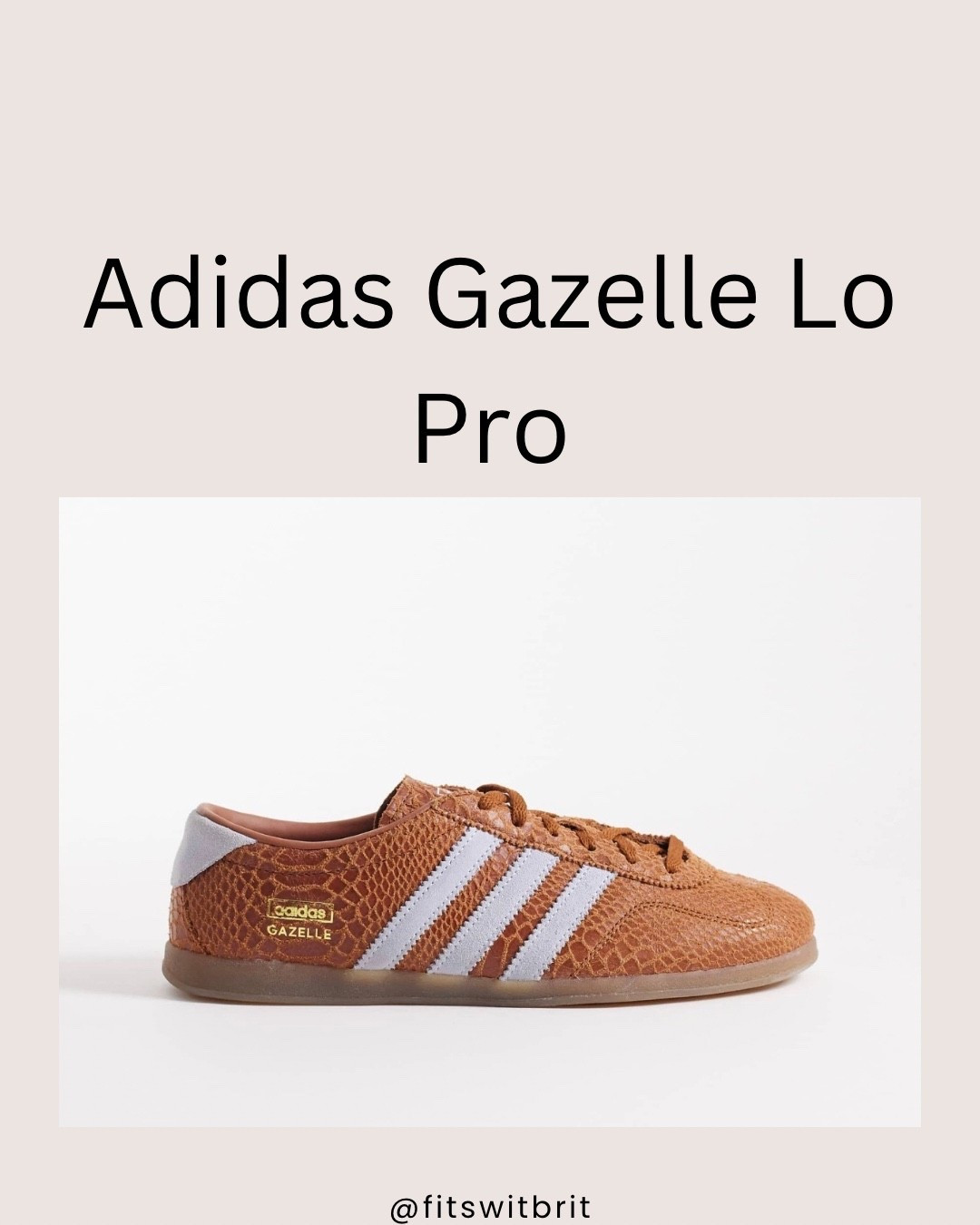 Adidas Gazelle Lo Pro Sneakers 