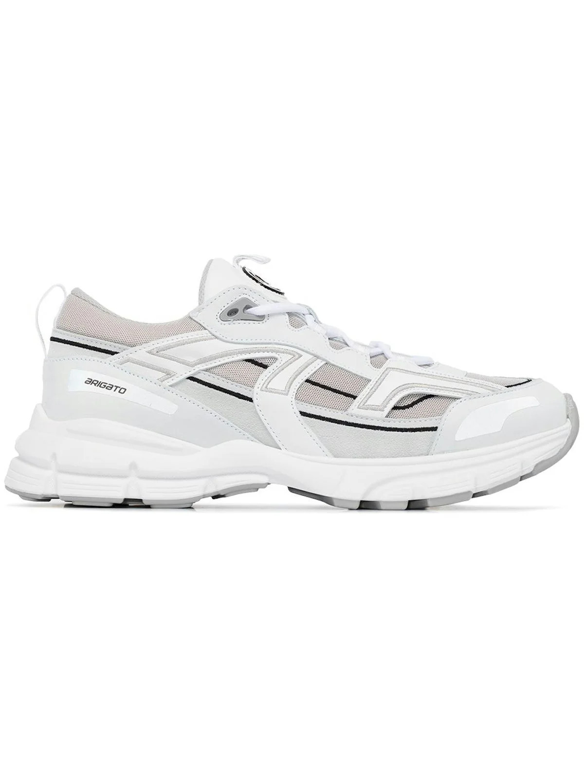 Axel Arigato Men's Marathon R Trail Runner Sneakers in White | Size 43 | 33053MARATHONRTRAILWHITE | LOZURI