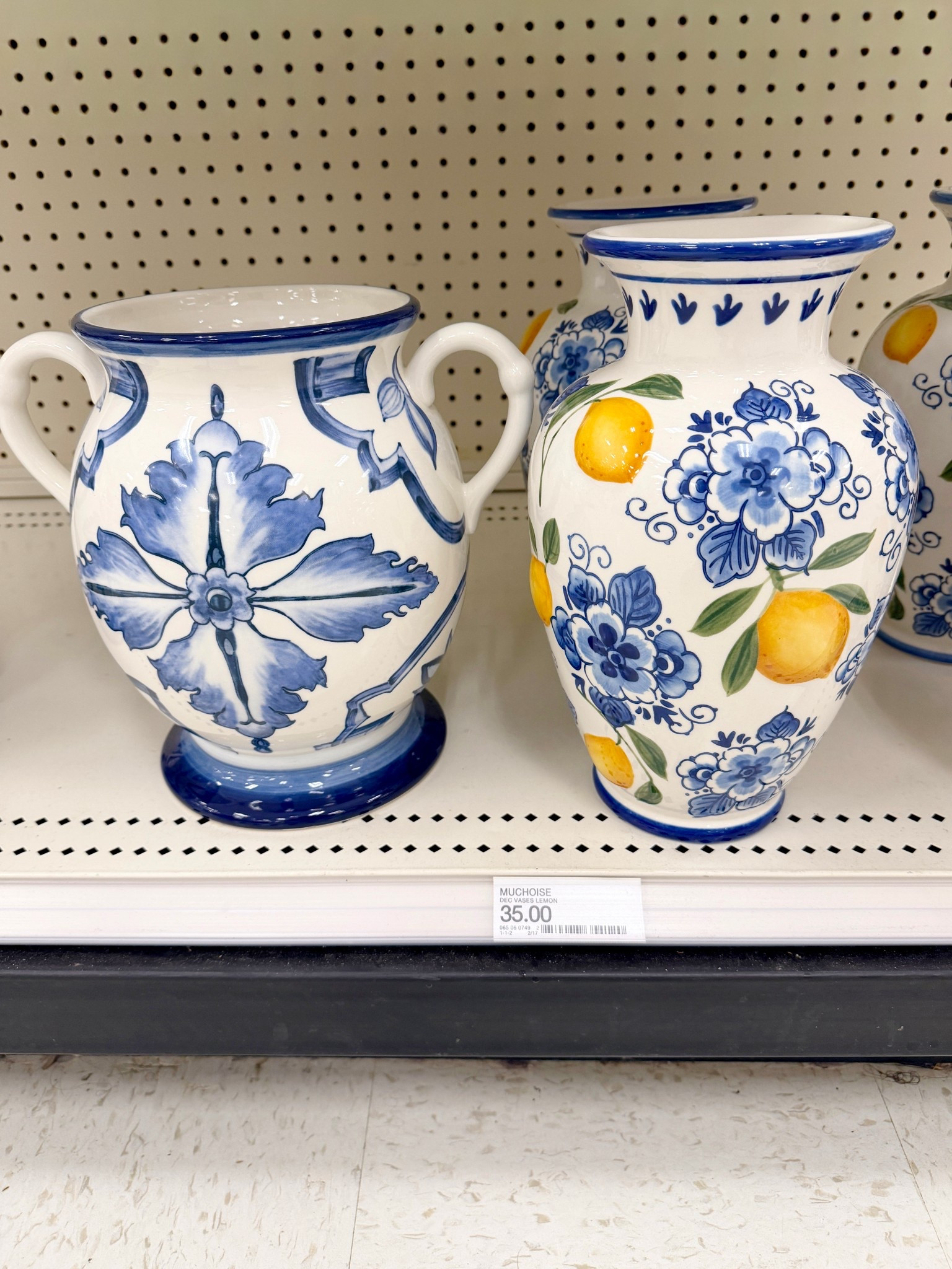 A little taste of the Amalfi Coast at Target! 🎯 The Muchoise Ceramic Lemon Vases in white and blue are so bright, fun, and full of summer charm. 🍋 The lemon motif and classic blue accents instantly remind me of sunny days along the Italian coast. 😍 Such a cheerful way to add a pop of color and Mediterranean-inspired style to your home for the season. Linked the whole collection here! 💙 #TargetFinds #SummerDecor #HomeDecor

#LTKSpringSale #LTKHome #LTKSeasonal