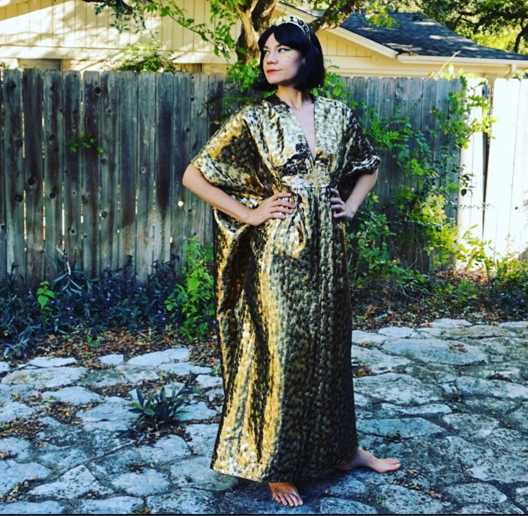 An easy costume that lets you buy for the future is Cleopatra with Caftans as the star! #investmentpiece 

#LTKunder100 #LTKHalloween #LTKstyletip