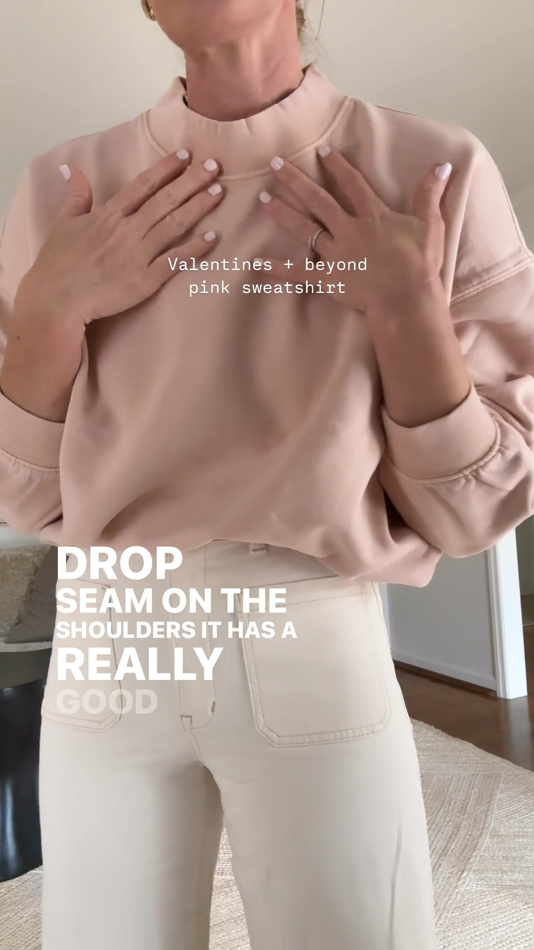 In love with this sweatshirt. Under $100 and will be worn all spring! Perfect shape. Size small. 

#LTKFindsUnder100