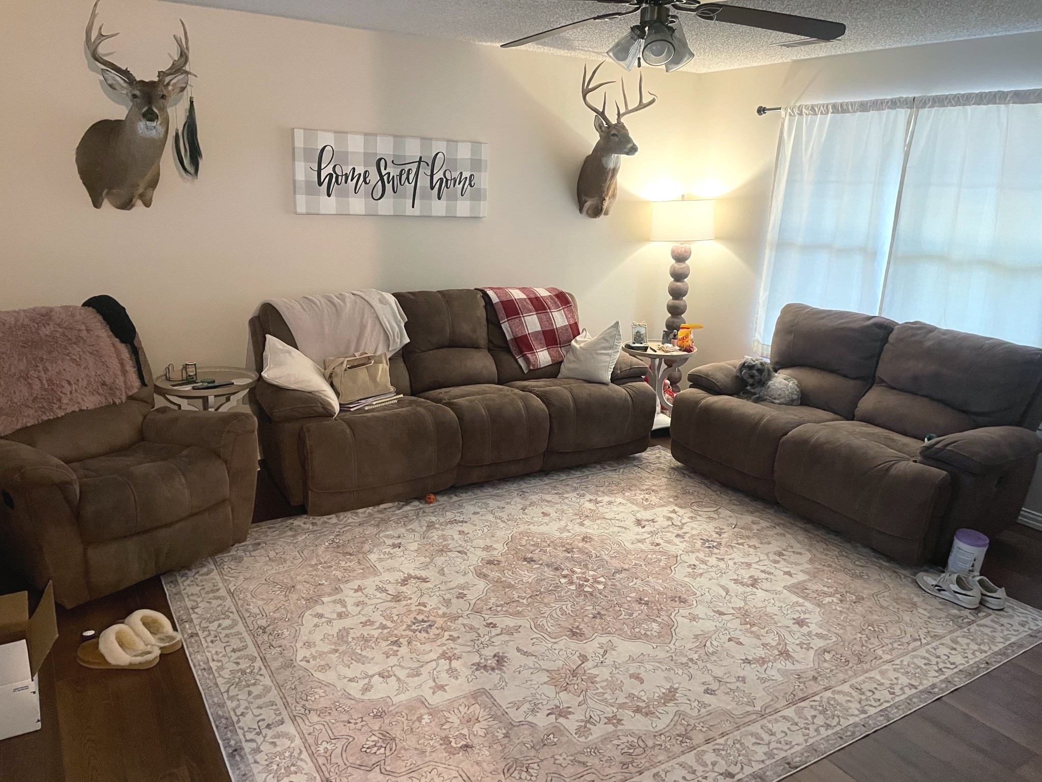 obsessed w/ this 8’x10’ washable rug from Walmart!!

& only $69 right now!!

#LTKSaleAlert #LTKHome #LTKFindsUnder100