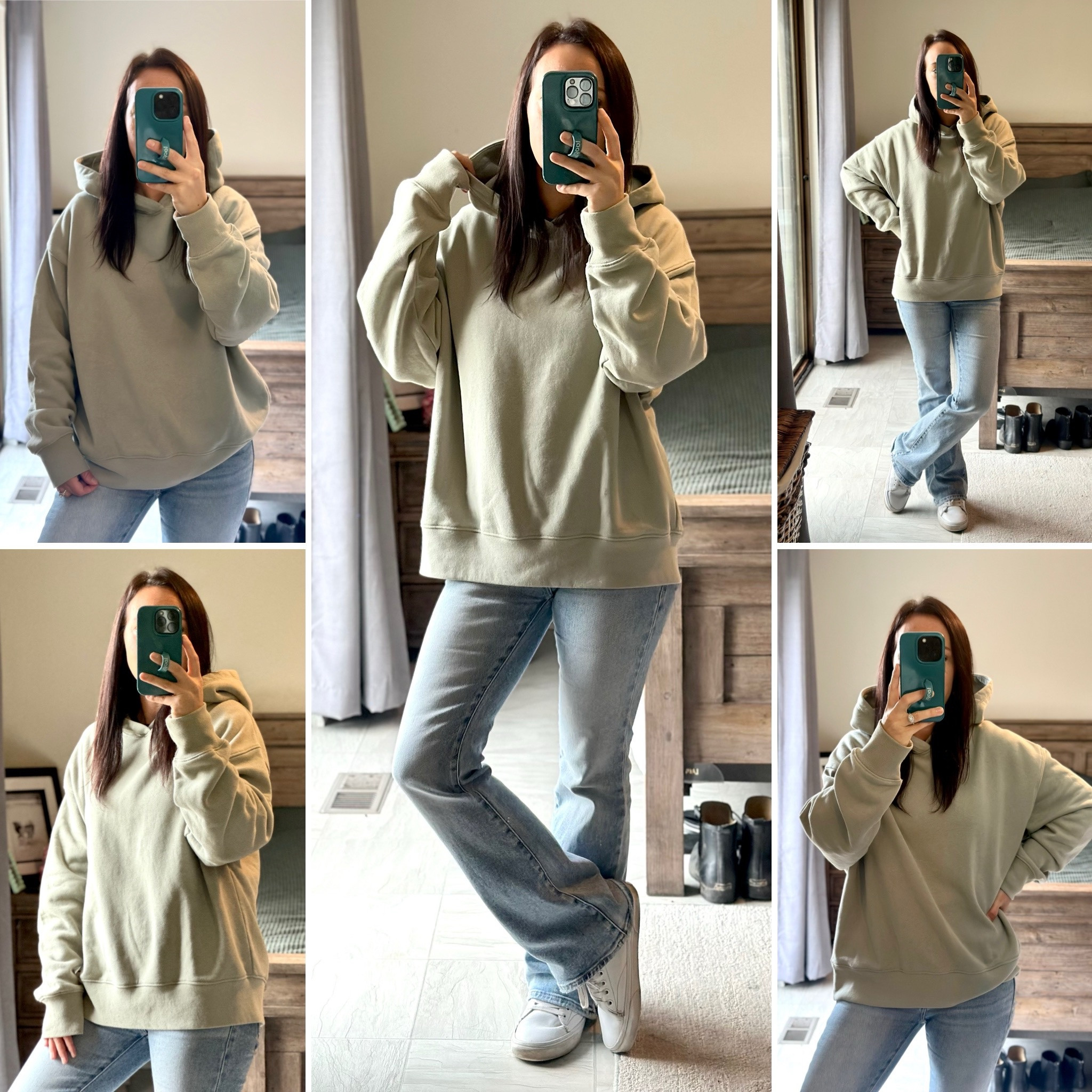This hoodie + my favorite jeans + my favorite shoes! 🤩
If I could wear the same outfit everyday this would be it! 🤣 
For real. 
Super simple and super cozy. 
#americaneagle #buckle #vans #everydayhoodie #womensjeans #bootcut #womensvans #comfy #simple #like #comment #save #share #follow 

#LTKootd #LTKFindsUnder100 #LTKmomlife