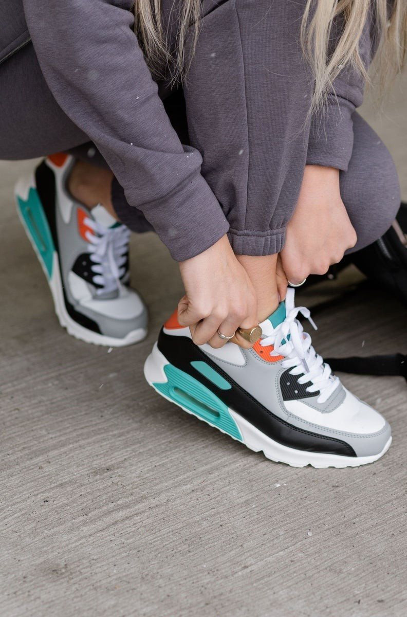 Skywalker Sneakers - Grey | Mindy Mae's Market