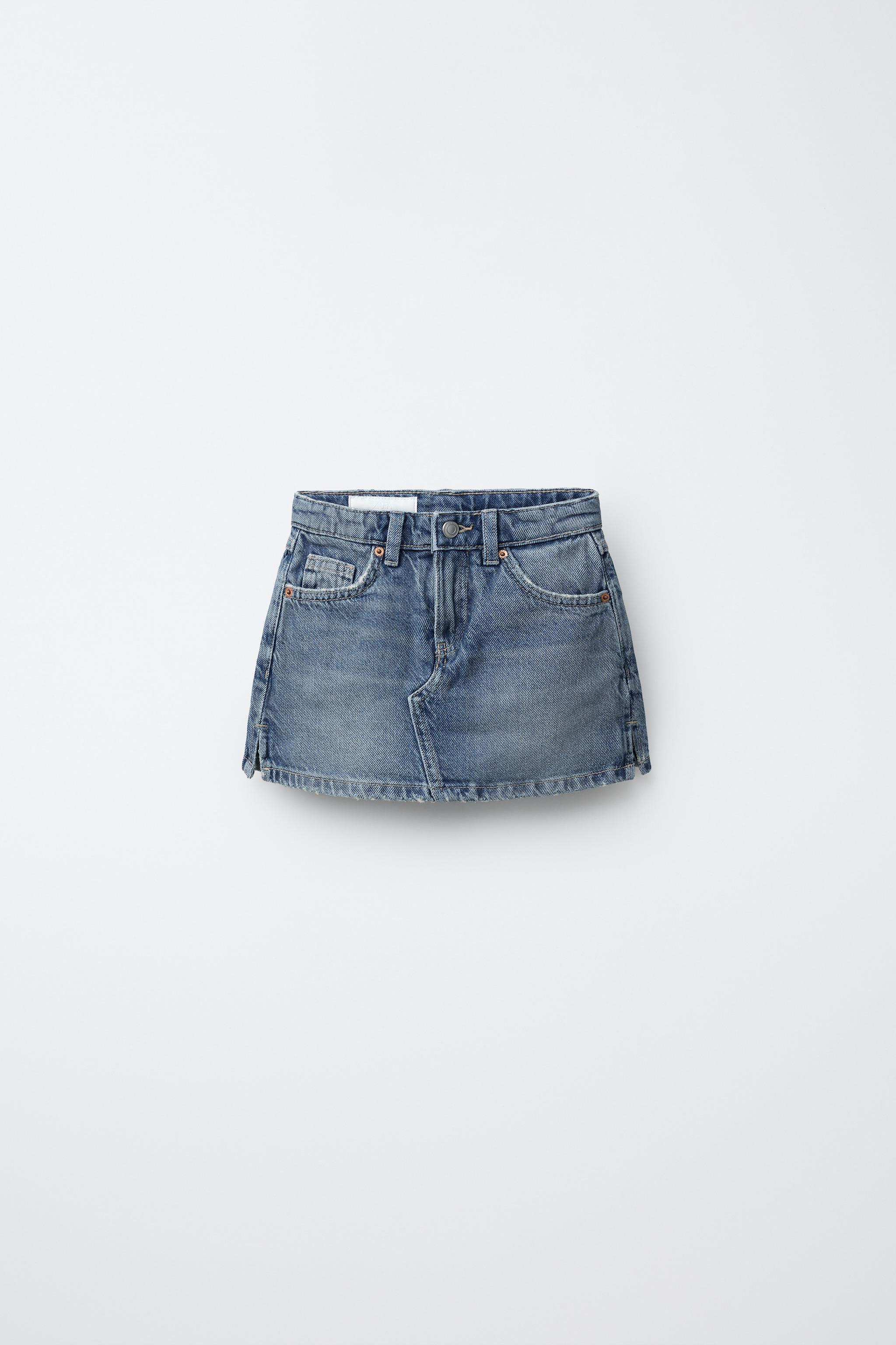 DENIM BERMUDA SKIRT | Zara US