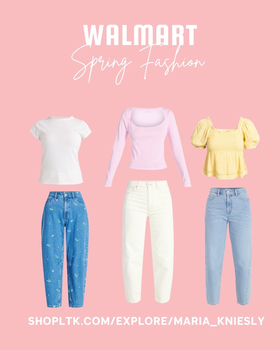Spring Walmart outfit ideas 🌸 



#LTKPetite #LTKootd #LTKmomlife