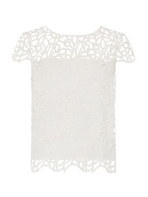 Baby Curled Lace Top | Saks Fifth Avenue OFF 5TH