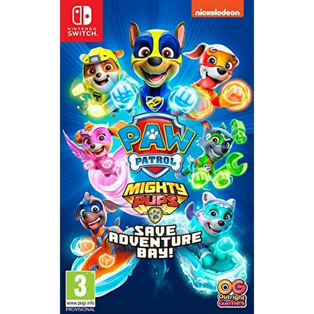 PAW Patrol Mighty Pups Save Adventure Bay! (Nintendo Switch) | Walmart (US)