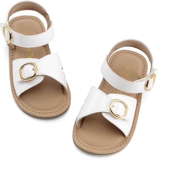 DREAM PAIRS Girls Sandals Fashion Sandal with Adjustable Straps Open-Toe Comfortable Summer Shoes... | Amazon (US)