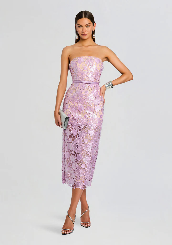 Rowena Sequin Lace Dress | Retrofete