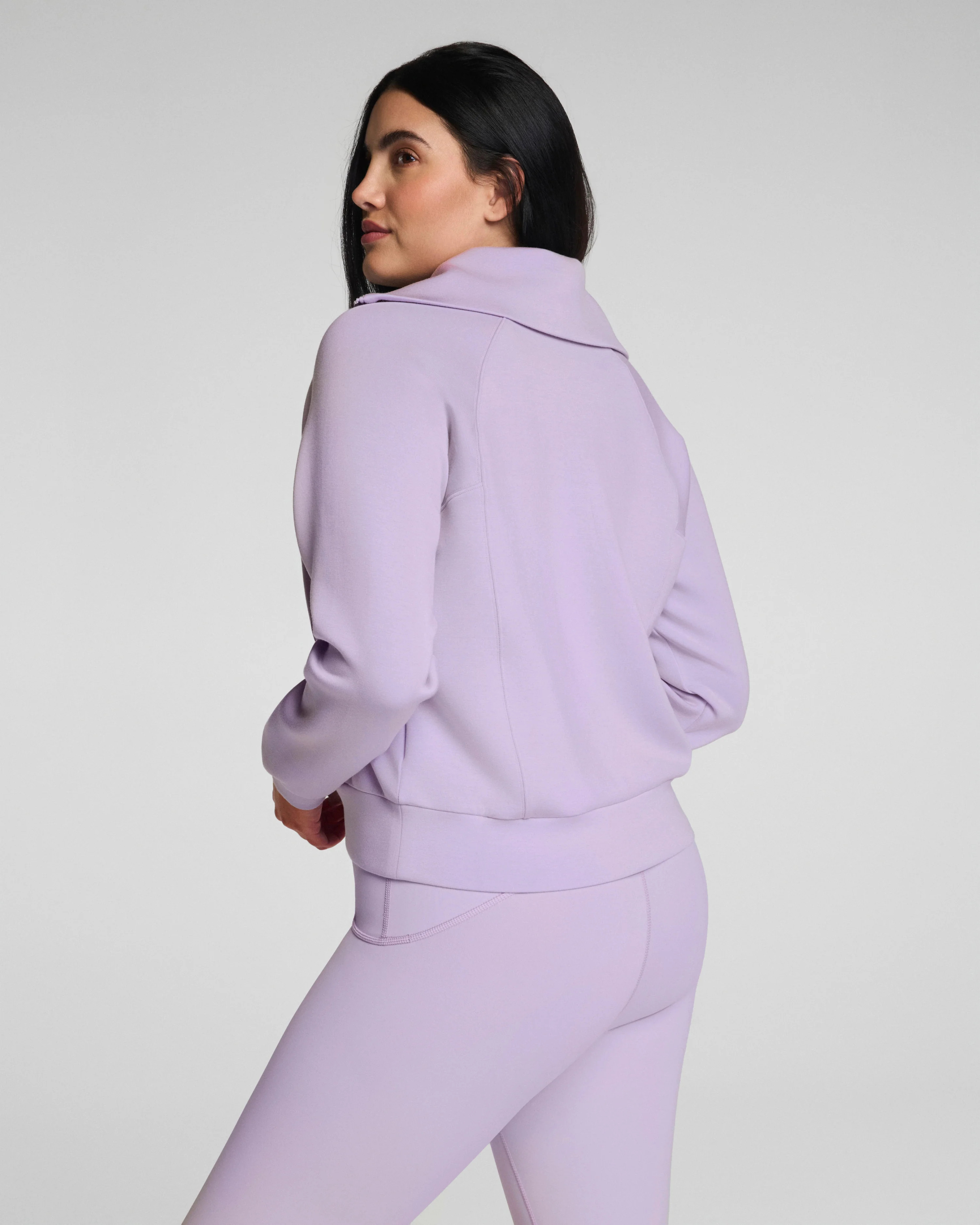 AirEssentials Lightweight Half Zip Sweatshirt | SPANX | Spanx