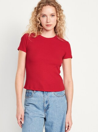 Snug Crop T-Shirt | Old Navy (US)