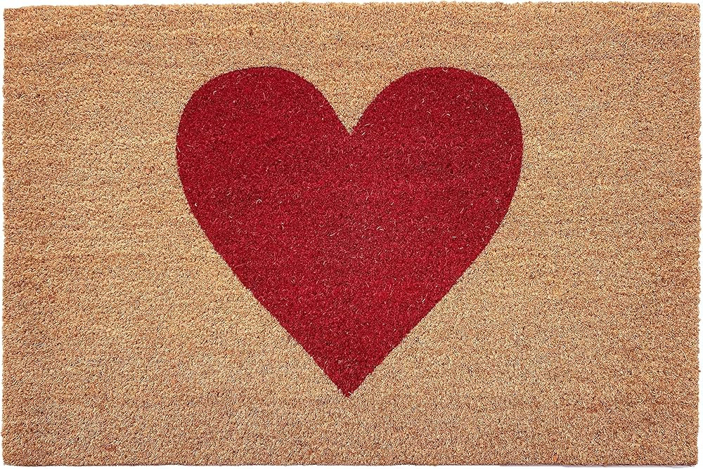Calloway Mills AZ106602436 Heart Doormat (Red, 24" x 36") | Amazon (US)