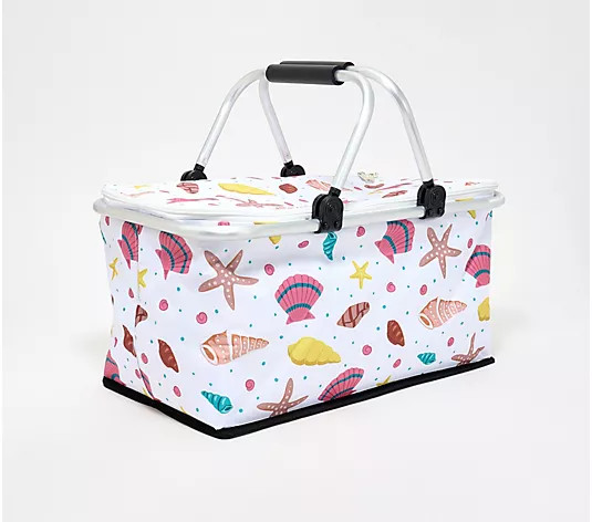Temp-tations Collapsible Insulated Basket - QVC.com | QVC