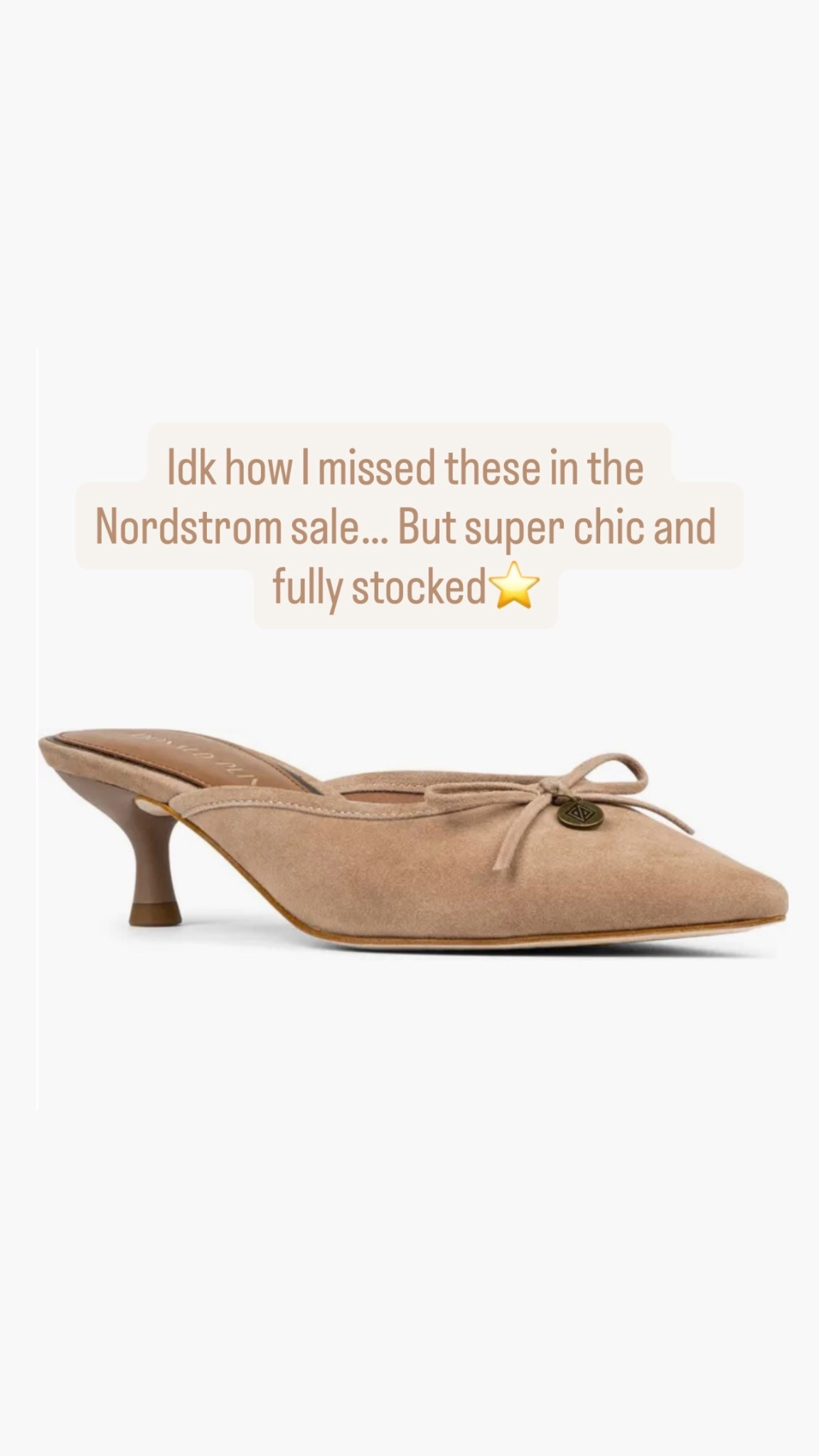 Nordstrom Sale find!  Fully stocked! Perfect for work or style with denim! 

#LTKShoeCrush #LTKStyleTip #LTKSaleAlert