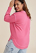 Plus Size Sunhaven French Terry Sweatshirt | Maurices