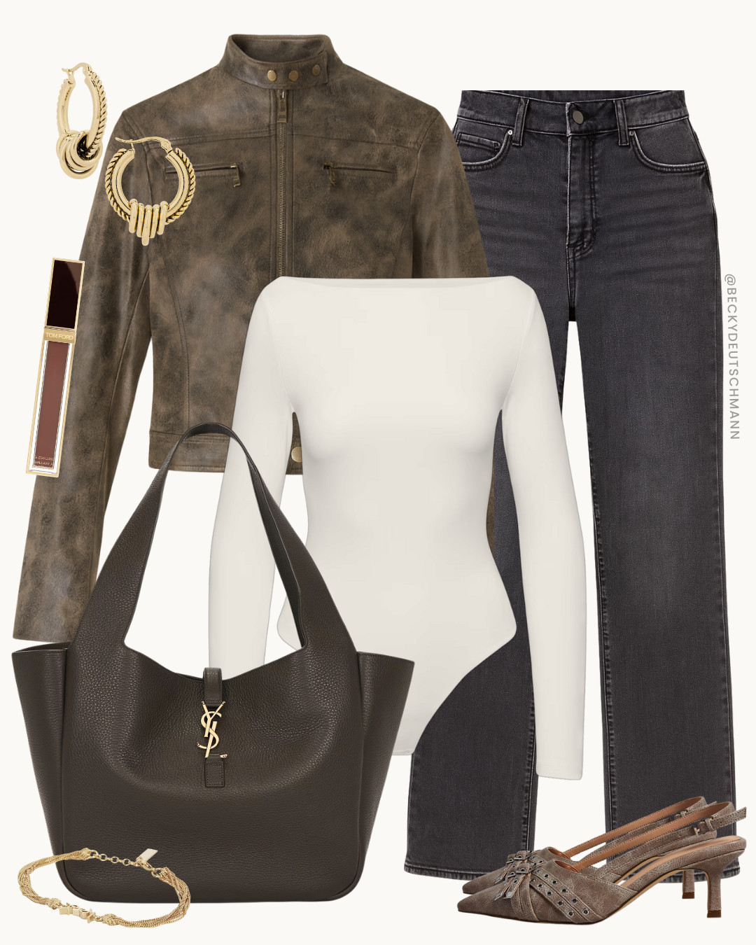 The perfect faux leather jacket 🤍

Styled with a white boatneck bodysuit, dark wash denim, gold jewelry, kitten heels, and an oversized YSL bag for that effortlessly elevated fall look.

fall fashion. fall outfits. outfit ideas. fall outfits 2025. what to wear. style tips. fall coat. fall jacket. leather jacket. fall outerwear. women's outerwear 

 #LTKcanada #LTKstyletip #LTKbag