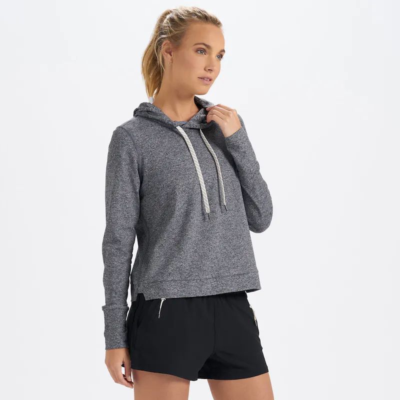 Halo Essential Hoodie | Heather Grey | Vuori Clothing